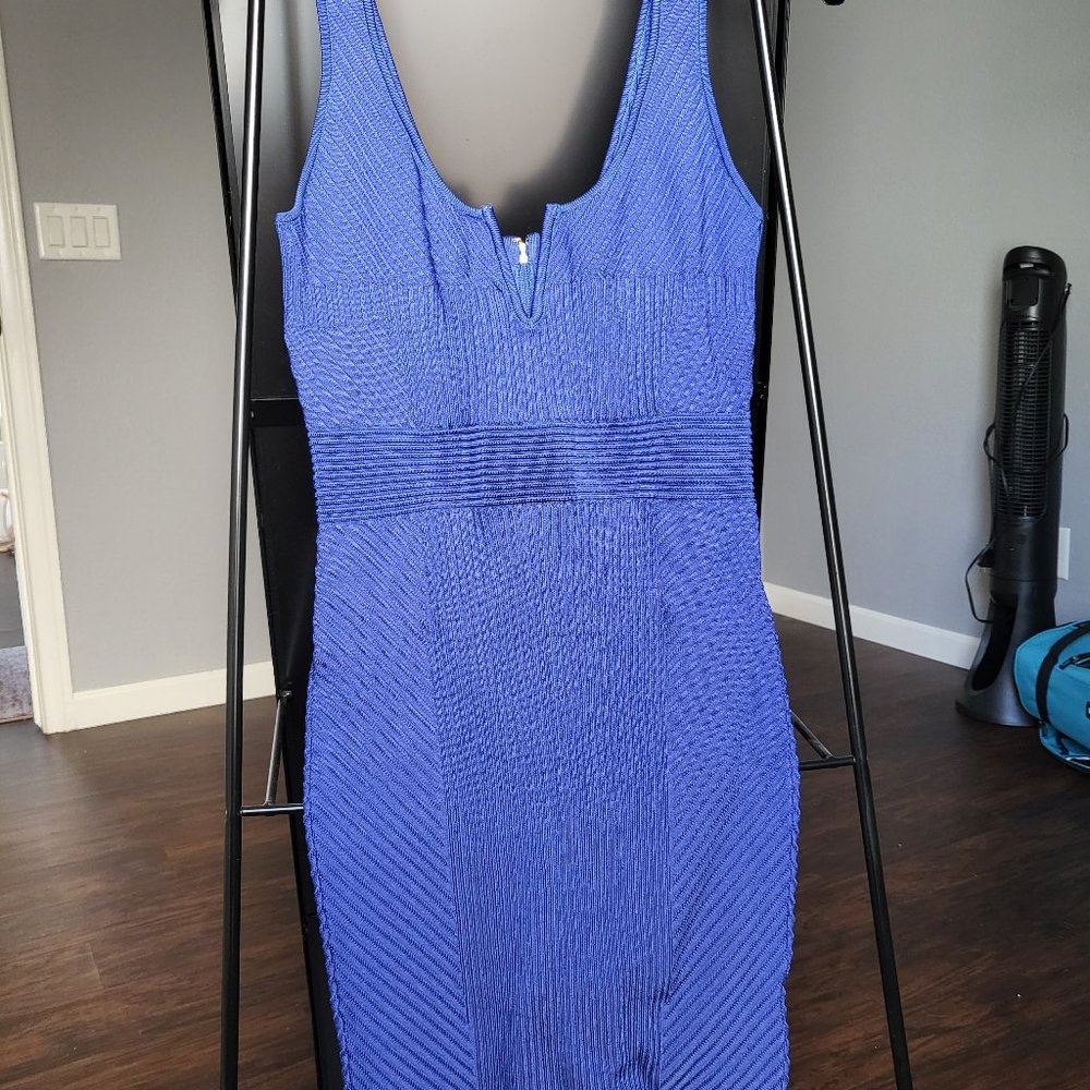 Marciano Bodycon dress- royal blue, size S